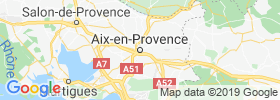 Aix En Provence map
